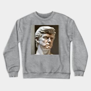 "The Donald" Italian Renaissance Sculpture Crewneck Sweatshirt